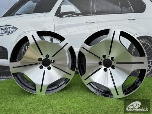 Ratlankis R19x9.5  5X112  ET  43  66.6  FBX035  Black Polished (MB)  For MER  (Z5)  (HYBRID FORGED Rear+Front)