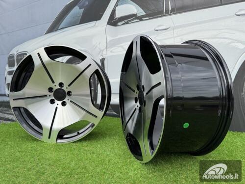 Ratlankis R19x9.5  5X112  ET  43  66.6  FBX035  Black Polished (MB)  For MER  (Z5)  (HYBRID FORGED Rear+Front)