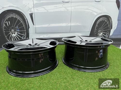 Ratlankis R19x9.5  5X112  ET  43  66.6  FBX035  Black Polished (MB)  For MER  (Z5)  (HYBRID FORGED Rear+Front)