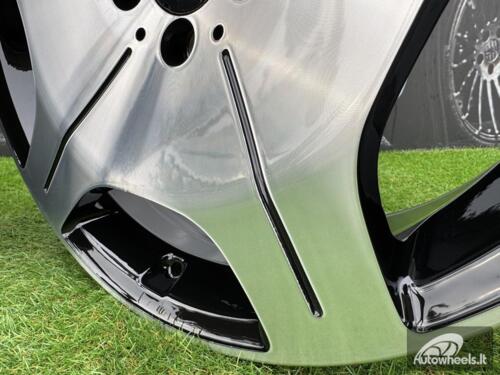 Ratlankis R19x8.5  5X112  ET  35  66.6  FBX035  Black Polished (MB)  For MER  (K4)  (HYBRID FORGED Rear+Front)