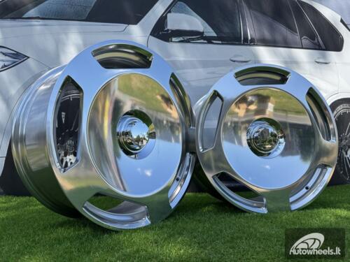 Ratlankis R20x9.5  5X112  ET  43.5  66.6  FBX052  Full Polished (FPL)  For MER  (Z5)  (HYBRID FORGED Rear+Front)