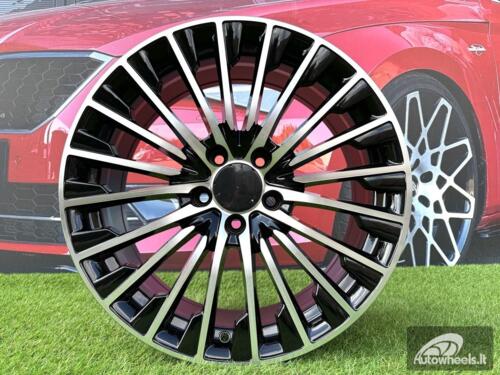 Ratlankis R18x8  5X112  ET  35  66.6  FBX132  Black Polished (MB)  For MER  (Z5)  (HYBRID FORGED)