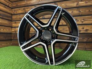 Ratlankis R19x8.5  5X112  ET  40  66.6  FBX142  Black Polished (MB)  For MER  (Z6+M)  (HYBRID FORGED Rear+Front)