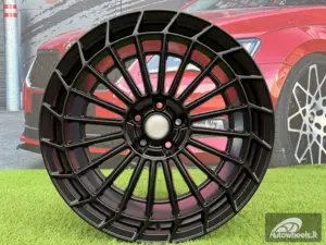 Ratlankis R20x9.5  5X112  ET  43  66.6  FBX162  Satin Black (SB)  For MER  (Z5)  (HYBRID FORGED Rear+Front)