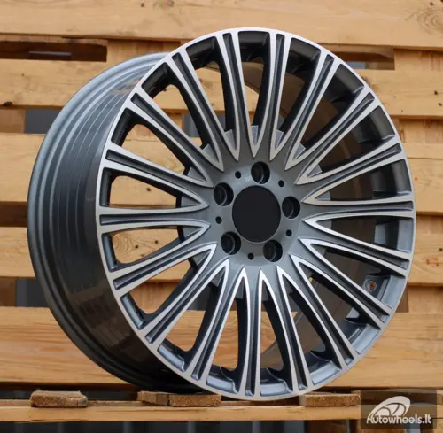 Ratlankis R18x8  5X112  ET  43  66.6  FBX210  Grey Polished (MG)  For MER  (Z5)  (HYBRID FORGED)