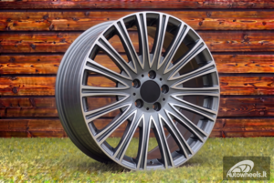 Ratlankis R18x8  5X112  ET  43  66.6  FBX210  Grey Polished (MG)  For MER  (Z5)  ( HYBRID FORGED)