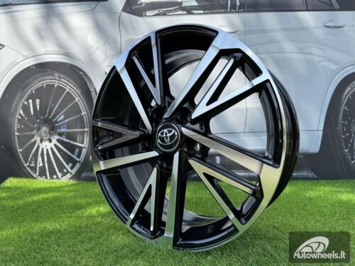 Ratlankis R18x8  5X114.3  ET  50  60.1  FBX255  Black Polished (MB)  For TOYOT  (K7)  (HYBRID FORGED)