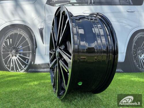 Ratlankis R18x8  5X114.3  ET  50  60.1  FBX255  Black Polished (MB)  For TOYOT  (K7)  (HYBRID FORGED)