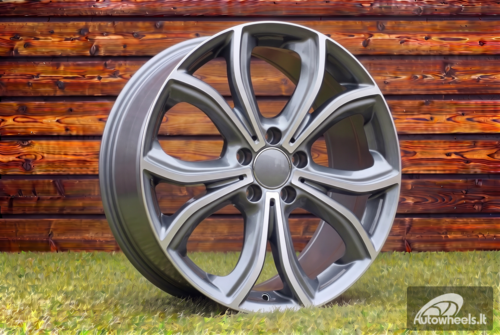 Ratlankis R18x8  5X112  ET  43  66.6  FBX271  Grey Polished (MG)  For MER  (Z5)  (HYBRID FORGED)