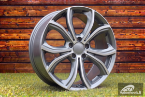 Ratlankis R18x8  5X112  ET  43  66.6  FBX271  Grey Polished (MG)  For MER  (Z5)  (HYBRID FORGED)