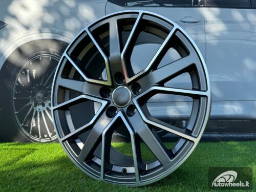 Ratlankis R18x8  5X112  ET  35  66.5  B5131  (FBX133)  Grey Polished Half Matt (MGHM)  For AUD  (Z5+A)  (HYBRID FORGED)