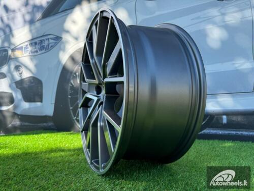 Ratlankis R18x8  5X112  ET  35  66.5  B5131  (FBX133)  Grey Polished Half Matt (MGHM)  For AUD  (Z5+A)  (HYBRID FORGED)