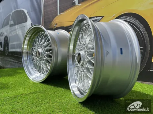 Ratlankis R17x7.5  8X100/108  ET  20  73.1  BY479  (XF135)  Silver+Polished Lip (SP)  For RACIN  (P1)  (BBS Style)