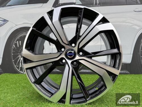Ratlankis R18x7.5  5X108  ET  50.5  63.4  SF503  Black Polished (MB)  For VOLVO  (Z7+M)  (HYBRID FORGED)