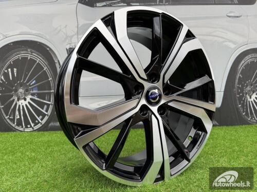 Ratlankis R20x8  5X108  ET  52.5  63.4  SF503  Black Polished (MB)  For VOLVO  (Z5+P1)  (HYBRID FORGED)