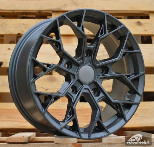 Ratlankis R18x8  5X160  ET  50  65.1  X348  Satin Gun Metal (SGM)  For FORD  (Z5)