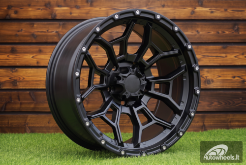 Ratlankis R15x8  6X139.7  ET  M10  110.1  A1915  Black Half Matt (BLHM)  For 4X4  (P)