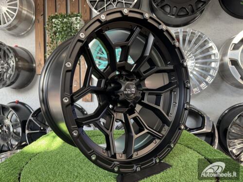 Ratlankis R15x8  6X139.7  ET  M10  110.1  A1915  Black Half Matt (BLHM)  For 4X4  (P)