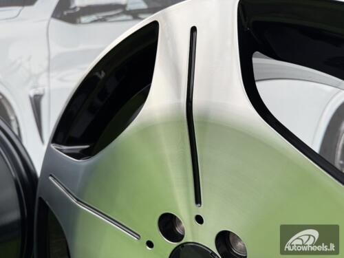 Ratlankis R18x8  5X112  ET  35  66.6  FBX035  Black Polished (MB)  For MER  (P2)  (HYBRID FORGED)