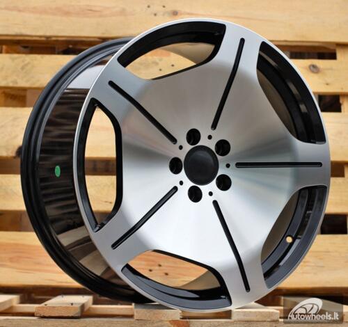 Ratlankis R18x8  5X112  ET  35  66.6  FBX035  Black Polished (MB)  For MER  (Z5)  (HYBRID FORGED)