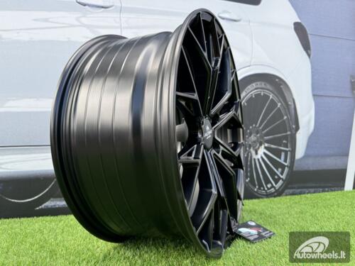 Ratlankis Forzza Titan 7,5X17 5X114,3 ET40 73,1 Satin Black