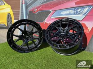 Ratlankis Forzza Saturn 8,5X20 5X112 ET25 66,5 Black Magic