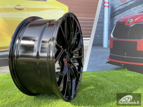 Ratlankis R18x8  5X105  ET  40  56.6  HX041  Black (BL)  For HAXER  (Z4)