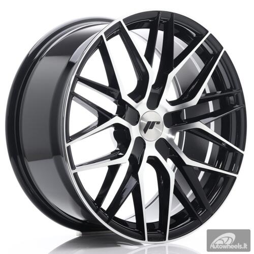 JR Wheels JR28 19x8,5 ET40 5x114,3 Gloss Black Machined