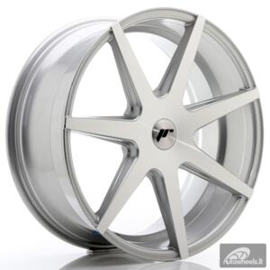 JR Wheels JR20 20x8,5 ET35 5x120 Silver Machined