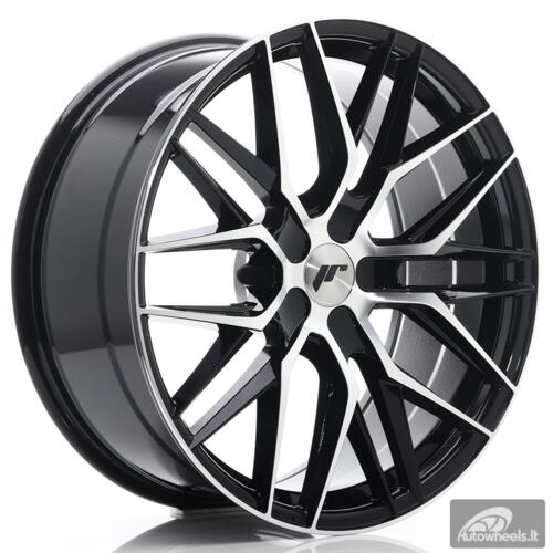 JR Wheels JR28 20x8,5 ET40 5x114,3 Gloss Black Machined