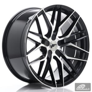 JR Wheels JR28 20x10 ET40 5x114,3 Gloss Black Machined