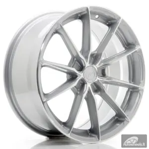 JR Wheels JR37 18x8 ET35 5x120 Silver Machined