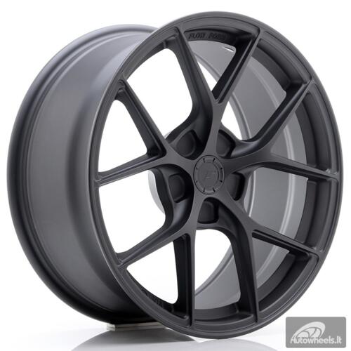 JR Wheels SL01 18x8 ET35 5x100 Matt Gun Metal