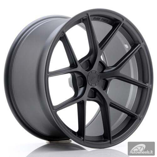 JR Wheels SL01 19x10 ET29 5x120 Matt Gun Metal