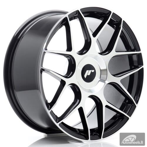 JR Wheels JR18 18x8,5 ET45 5x114,3 Black Machined