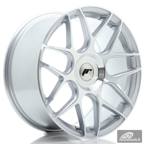 JR Wheels JR18 18x8,5 ET35 5x114,3 Silver Machined