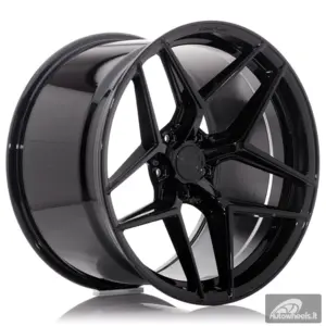 Concaver CVR2 22x11 ET11-54 BLANK Platinum Black