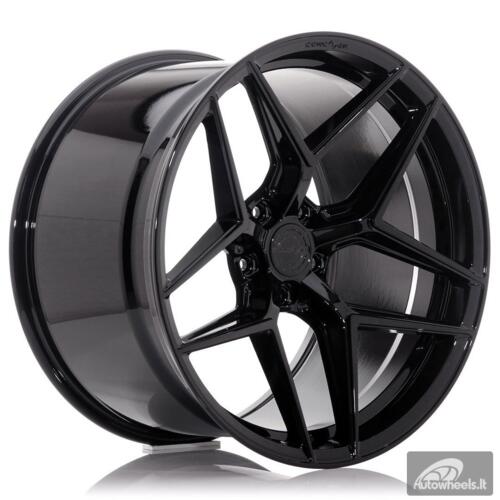 Concaver CVR2 22x9 ET10-54 BLANK Platinum Black