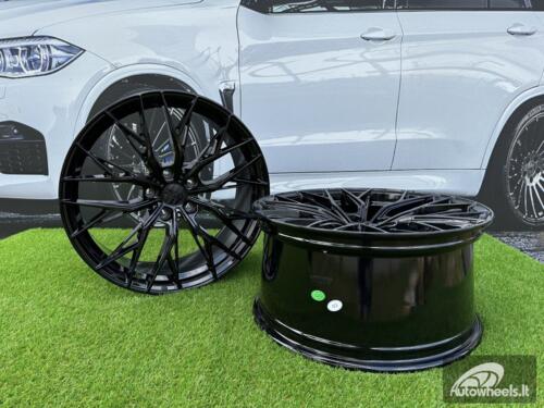 Ratlankis R20x9.5  5X112  ET  40  66.6  HX042  (IN0387)  Black (BL)  For HAXER  (Z5+Z7)  (Rear+Front)