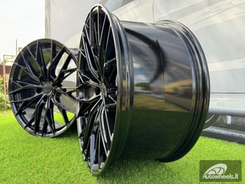 Ratlankis R20x9.5  5X112  ET  40  66.6  HX042  (IN0387)  Black (BL)  For HAXER  (Z5+Z7+Z3)  (Rear+Front)