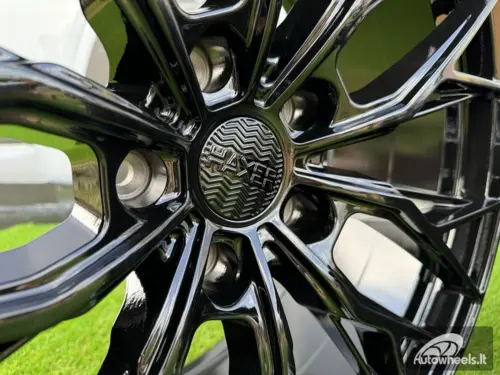 Ratlankis R20x8.5  5X112  ET  40  66.6  HX042  (IN0387)  Black (BL)  For HAXER  (Z5)  (Rear+Front)