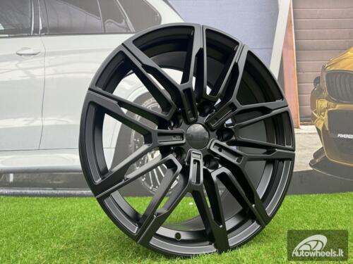 Ratlankis R17x7.5  5X120  ET  34  72.6  I0294  (FBX164)  Black Half Matt (BLHM)  For BMW  (Z4+K7)  (HYBRID FORGED)