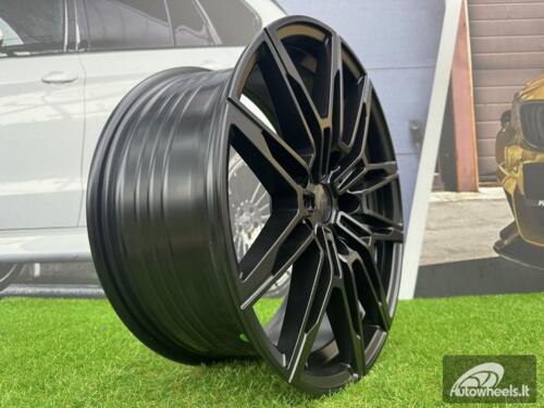 Ratlankis R17x7.5  5X120  ET  34  72.6  I0294  (FBX164)  Black Half Matt (BLHM)  For BMW  (Z4+K7)  (HYBRID FORGED)