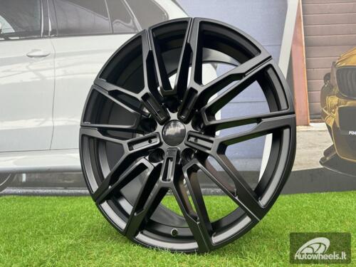 Ratlankis R17x7.5  5X120  ET  34  72.6  I0294  (FBX164)  Black Half Matt (BLHM)  For BMW  (Z4+K7)  (HYBRID FORGED)