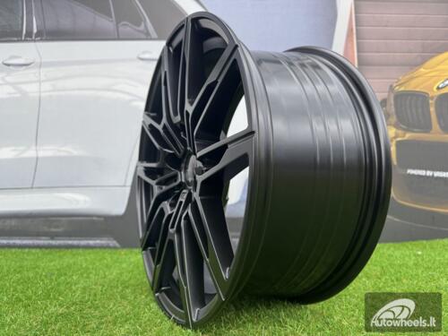 Ratlankis R17x7.5  5X120  ET  34  72.6  I0294  (FBX164)  Black Half Matt (BLHM)  For BMW  (Z4+K7)  (HYBRID FORGED)