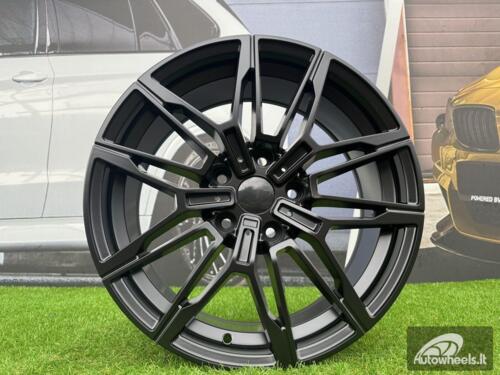 Ratlankis R17x7.5  5X120  ET  34  72.6  I0294  (FBX164)  Black Half Matt (BLHM)  For BMW  (Z5)  (HYBRID FORGED)