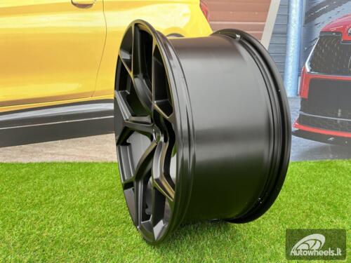Ratlankis R20x9  5X112  ET  30  66.5  I5598  (FBX112)  Black Half Matt (BLHM)  For AUD  (Z5+Z4)  (HYBRID FORGED)