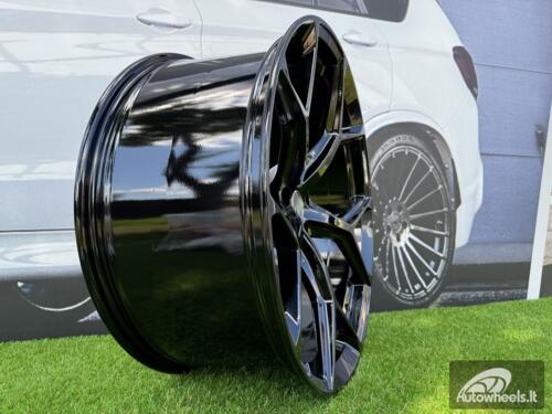 Ratlankis R19x8.5  5X112  ET  40  66.5  I5598  (FBX112)  Black (BL)  For AUD  (Z5+A)  (HYBRID FORGED)