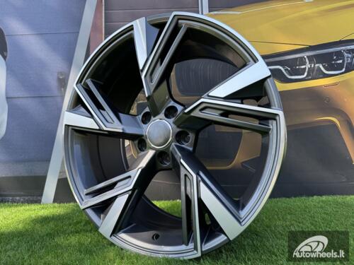 Ratlankis R19x8.5  5X112  ET  40  66.5  B1571  (IND5452)  Grey Polished (MG)  For AUD  (Z5)