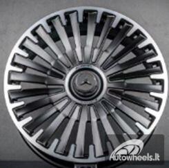 Ratlankis R20x8.5  5X112  ET  32  66.6  Y0425  Gloss Black (GB)  For MER  (P2)  (HYBRID FORGED Rear+Front (Piano Black))